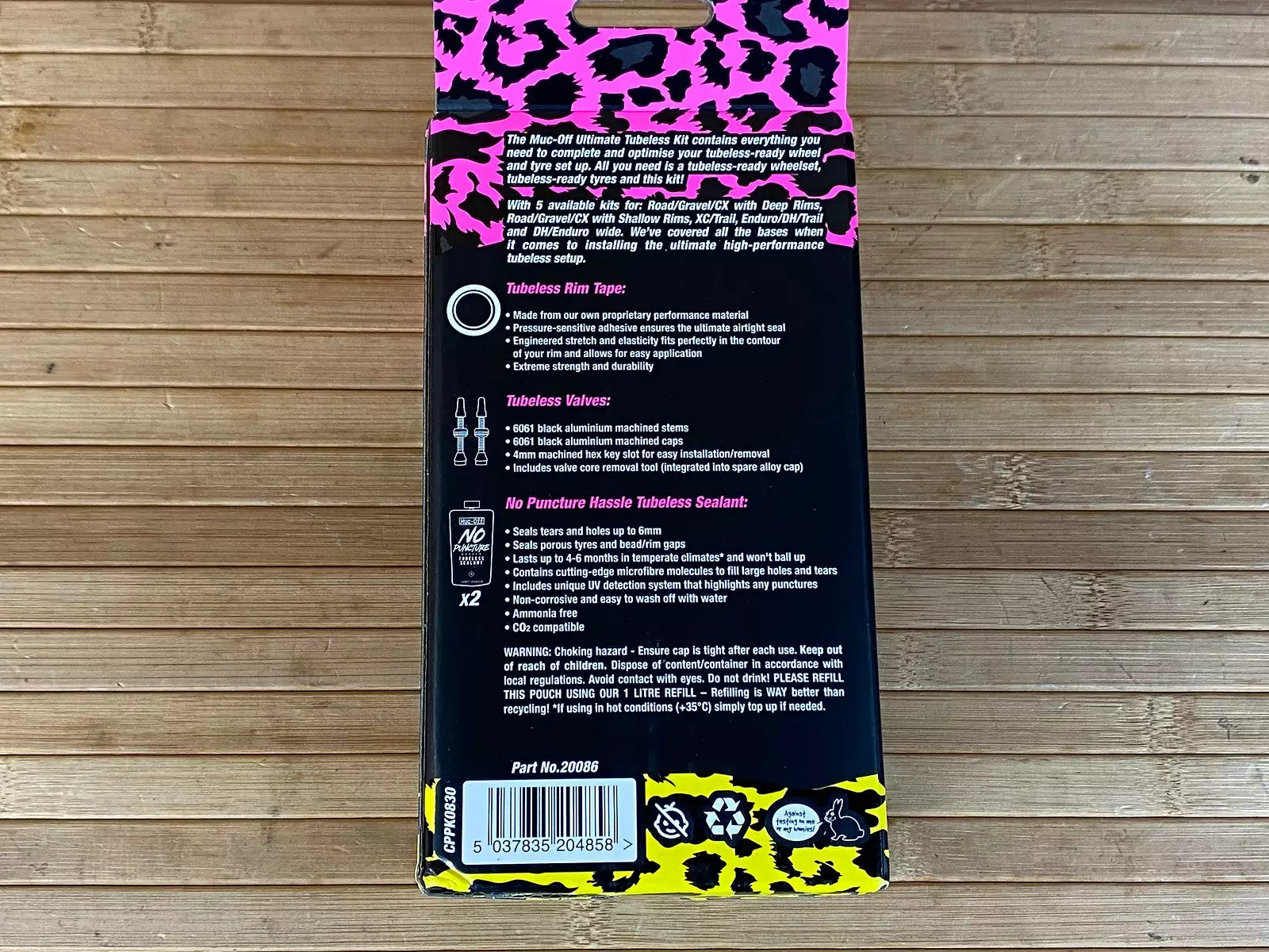 Muc-Off Muc Off Ultimate Tubeless Kit - DH/Trail/Enduro Tubeless Set 9 Muc-Off Muc Off Ultimate Tubeless Kit - DH/Trail/Enduro Tubeless Set – Bild 7