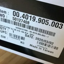 Rock-shox RockShox Pike DJ 26" / 100mm Tapered Schwarz -Neatflow Verkäufe 5550259 large