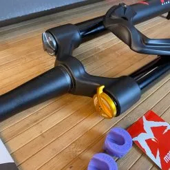 Marzocchi BOMBER DJ Schwarz 100mm / 26" Dirt Federgabel -Neatflow Verkäufe 5563316 large