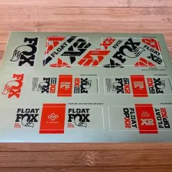 FOX Decal Pistachio Dämpfer Dekorset