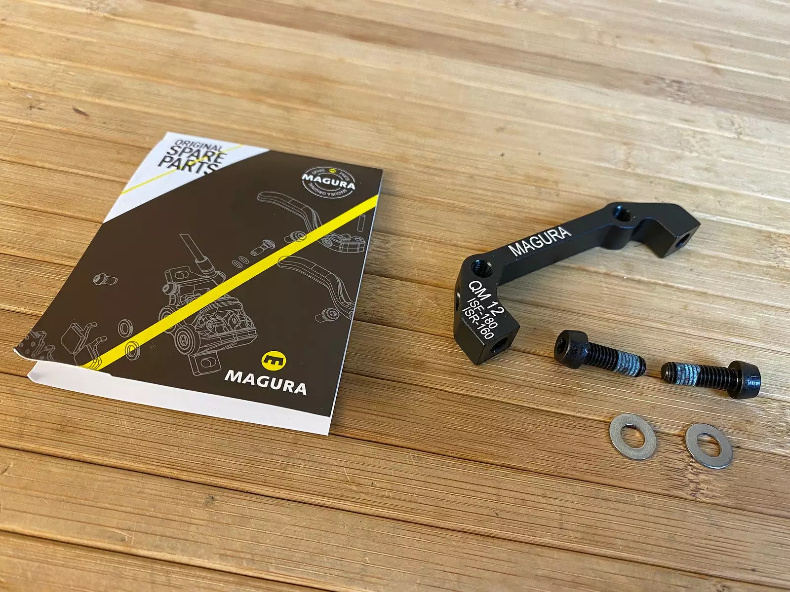 Magura Adapter QM12 / QM 12 IS/PM 160mm Rear / Hinten 3 Magura Adapter QM12 / QM 12 IS/PM 160mm Rear / Hinten