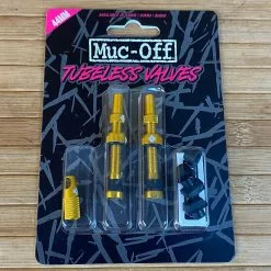 Muc-Off Muc Off Tubeless Valve Kit Ventile 44mm Gold