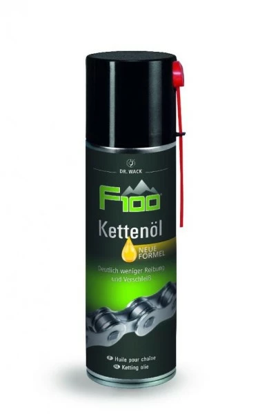 Dr. Wack F100 Premium Fahrradpflege, Schmier-/Pflegemittel, Kettenöl, 300ml, In Aerosoldose, NEUE Formel 3 Dr. Wack F100 Premium Fahrradpflege, Schmier-/Pflegemittel, Kettenöl, 300ml, In Aerosoldose, NEUE Formel