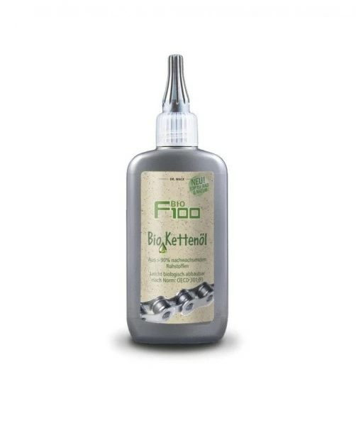 Dr. Wack F100 Premium Fahrradpflege BIO Kettenöl 100ml Recyclat-Flasche 3 Dr. Wack F100 Premium Fahrradpflege BIO Kettenöl 100ml Recyclat-Flasche