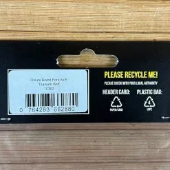 Burgtec Öhlins TITAN Schraube / Fork Axle Titanium Bolt -Neatflow Verkäufe IMG 0437 2f3982df 5cf0 49bc a312 7a343e6fbcd0