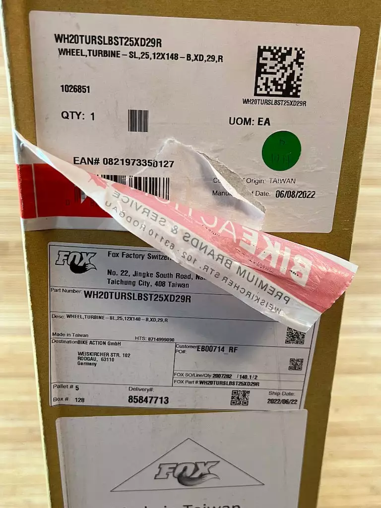 Race Face Turbine SL Hinterrad HR 29" Boost Schwarz XD 10 Race Face Turbine SL Hinterrad HR 29" Boost Schwarz XD – Bild 8