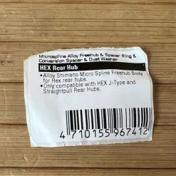 Spank HEX Drive Microspline Freehub Freilaufkörper -Neatflow Verkäufe IMG 0932