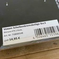 Voxom XTR / XT / Saint / Deore Bremsbeläge Semi-Metal -Neatflow Verkäufe IMG 1167 scaled