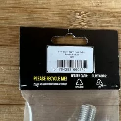 Burgtec FOX Boost Achse / Axle 2021+ Rhodium Silver 7 Burgtec FOX Boost Achse / Axle 2021+ Rhodium Silver -Neatflow Verkäufe IMG 1182