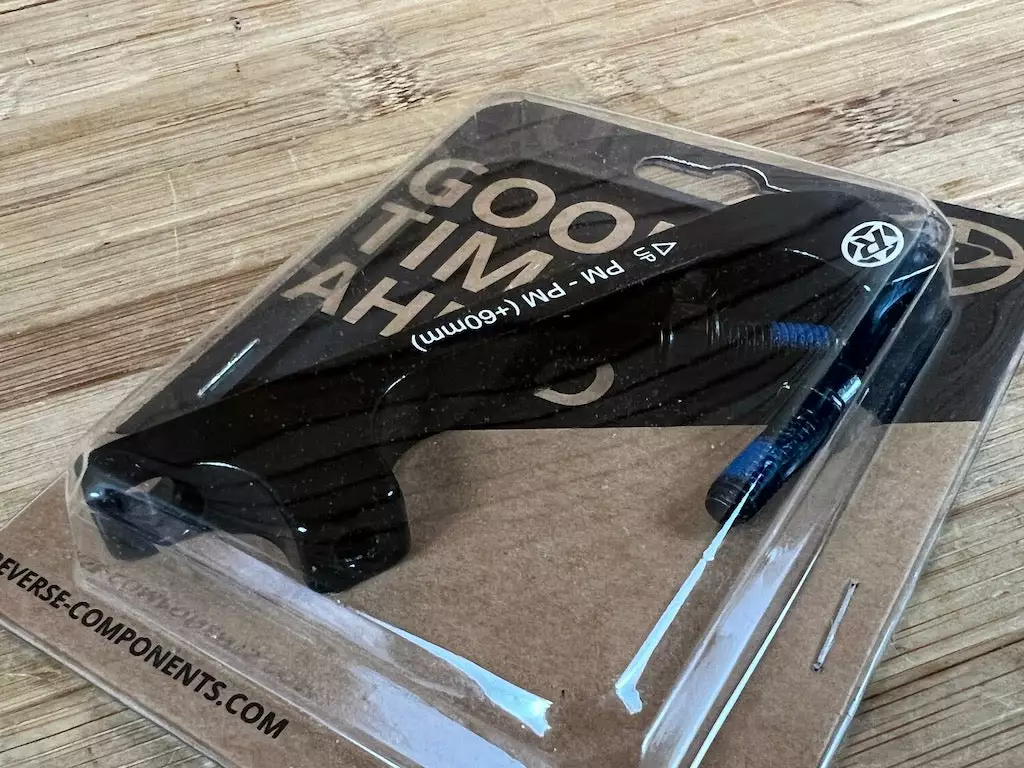 REVERSE Bremsscheibenadapter PM-PM (+60mm) (Schwarz) 4 REVERSE Bremsscheibenadapter PM-PM (+60mm) (Schwarz) – Bild 2