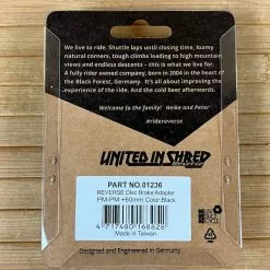 REVERSE Bremsscheibenadapter PM-PM (+60mm) (Schwarz) 7 REVERSE Bremsscheibenadapter PM-PM (+60mm) (Schwarz) -Neatflow Verkäufe IMG 1234