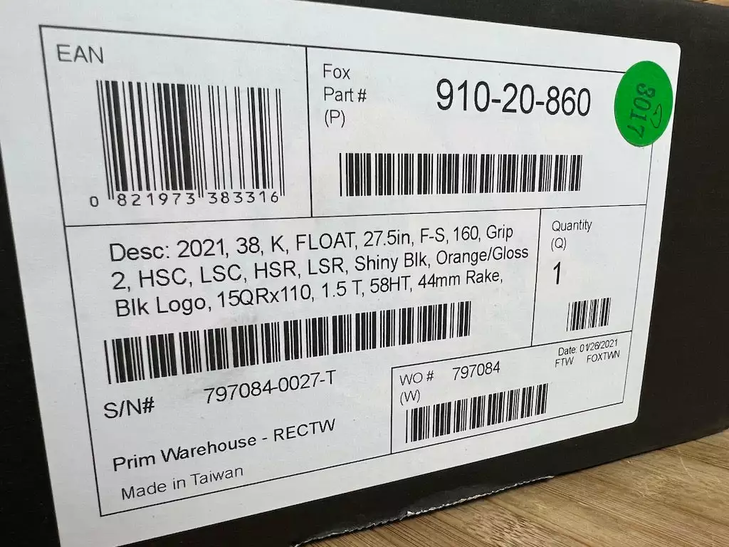 Fox 2021 38 Factory 27,5" 160mm Grip2 44mm Rake Federgabel Black 17 Fox 2021 38 Factory 27,5" 160mm Grip2 44mm Rake Federgabel Black – Bild 15