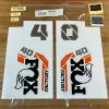 FOX 40 2021 Decal Kit Battleship Dekorbogen -Neatflow Verkäufe IMG 2744