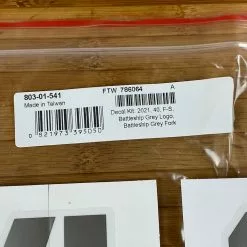 FOX 40 2021 Decal Kit Battleship Dekorbogen -Neatflow Verkäufe IMG 2746