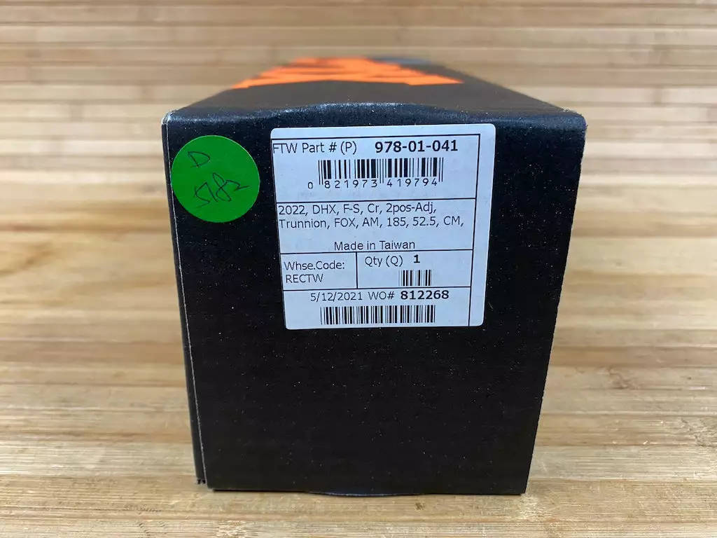 Fox DHX F-S 185 X 52,5 Trunnion 2022 Dämpfer 11 Fox DHX F-S 185 X 52,5 Trunnion 2022 Dämpfer – Bild 9