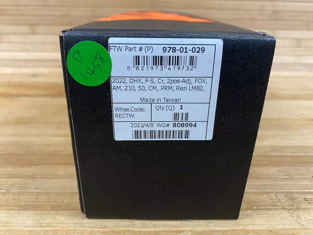 Fox DHX F-S 210 X 50 2022 Dämpfer 10 Fox DHX F-S 210 X 50 2022 Dämpfer – Bild 8