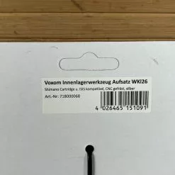 Voxom Innenlagerwerkzeug Shimano Catridge / ISIS WKL26 -Neatflow Verkäufe IMG 3487