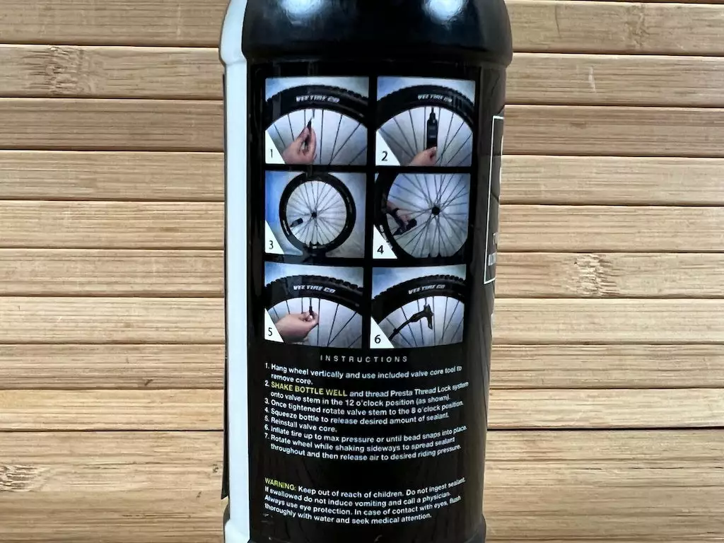 Vee Tire Super Sealant Tubeless Dichtmilch 150ml 4 Vee Tire Super Sealant Tubeless Dichtmilch 150ml – Bild 2