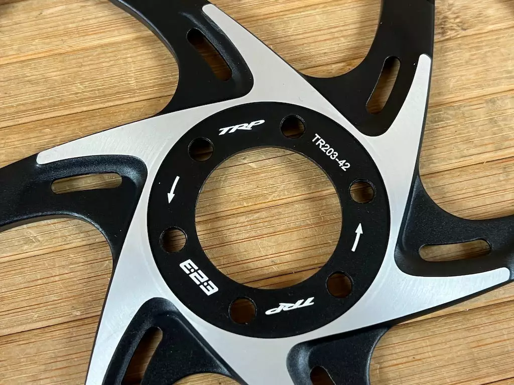 TRP TR-42 Disc / Bremsscheibe 6-Loch 203mm / 2,3mm 4 TRP TR-42 Disc / Bremsscheibe 6-Loch 203mm / 2,3mm – Bild 2