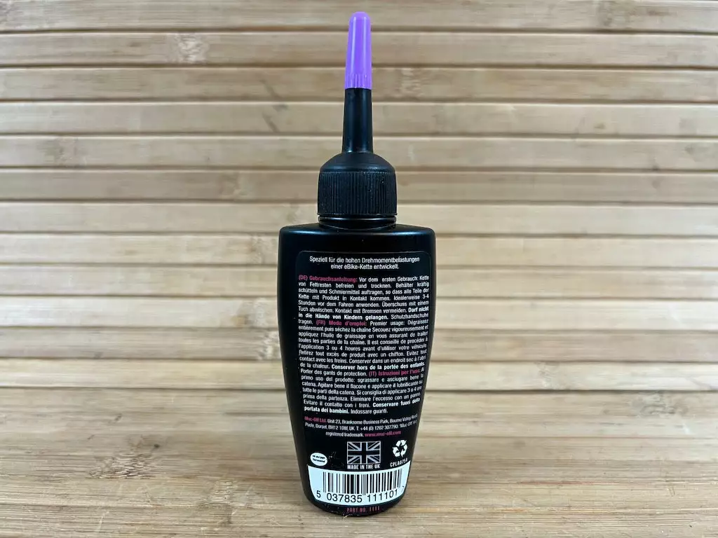 Muc-Off Muc Off E-Bike Wet Lube 50ml Kettenöl 5 Muc-Off Muc Off E-Bike Wet Lube 50ml Kettenöl – Bild 3