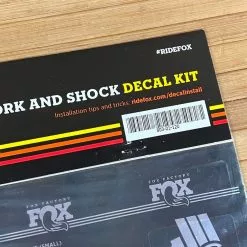 Fox Decal Kit Chrom Heritage Fork And Shock -Neatflow Verkäufe IMG 5025 1d06bfee aa57 4d82 9966 493e9b90b3d1