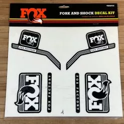 Fox Decal Kit Weiß Heritage Fork And Shock