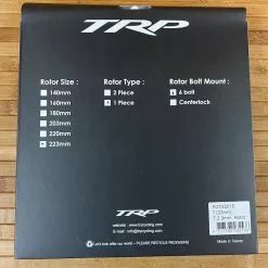 TRP R1 Disc / Bremsscheibe 6-Loch 223mm / 2,3mm 16 TRP R1 Disc / Bremsscheibe 6-Loch 223mm / 2,3mm -Neatflow Verkäufe IMG 5036 0488b1b5 ecd3 4328 bbd2 a041d820dc97