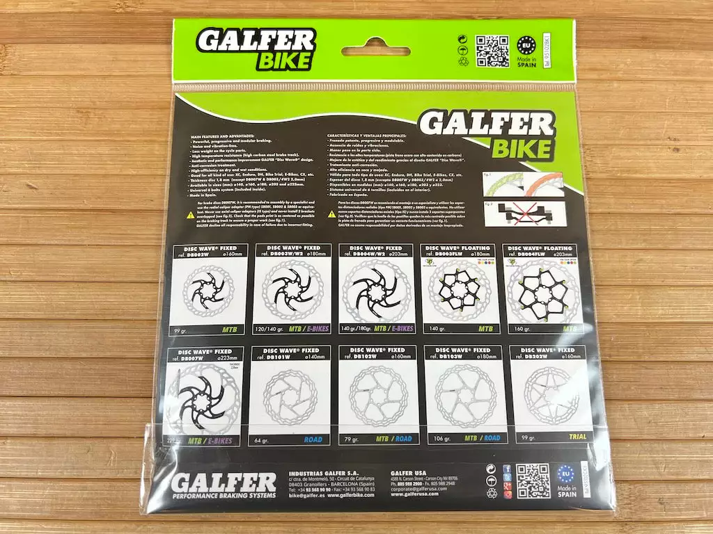 Galfer Bremsscheibe / Disc 160mm 1.8mm 5 Galfer Bremsscheibe / Disc 160mm 1.8mm – Bild 3