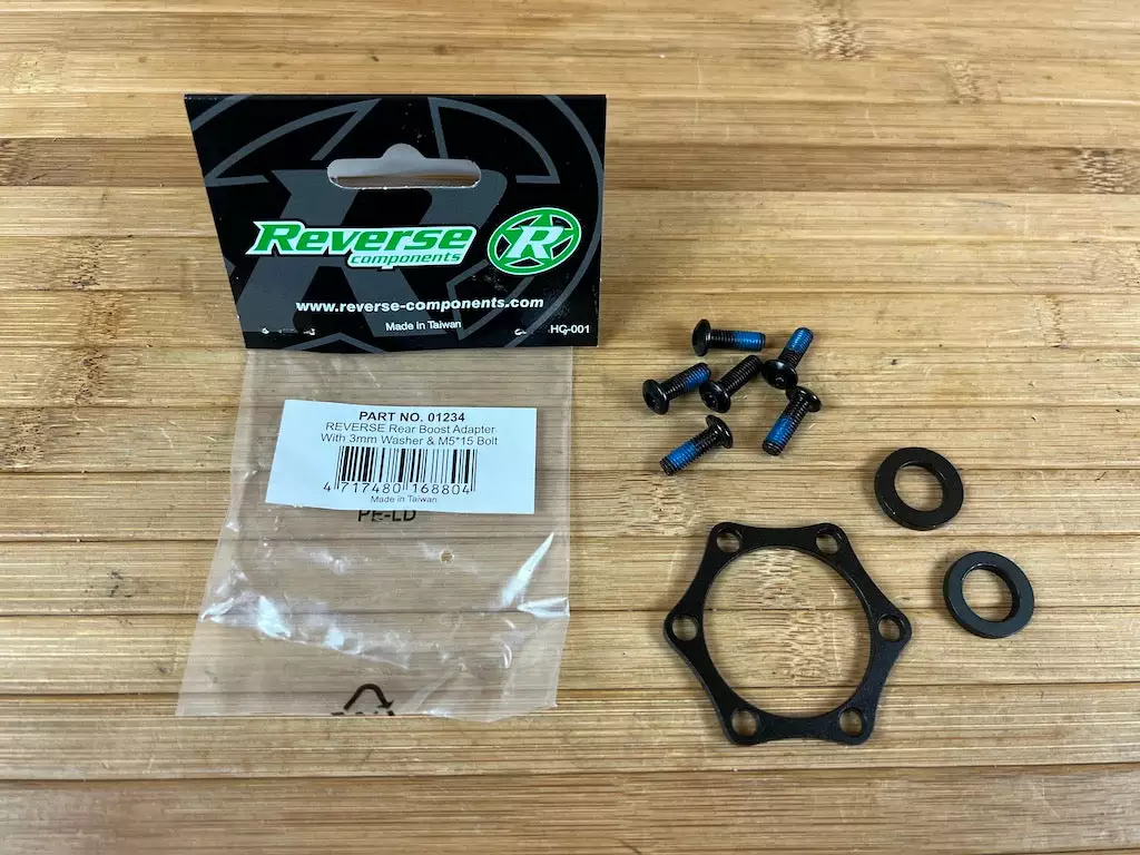 Reverse Components HR Boost Adapter Von 142 Auf 148mm 3 Reverse Components HR Boost Adapter Von 142 Auf 148mm