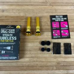 Muc-Off Stealth Tubeless Puncture Plug Set Gold