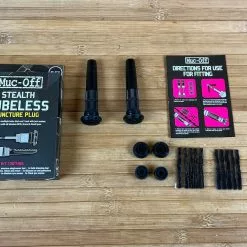 Muc-Off Stealth Tubeless Puncture Plug Set Schwarz