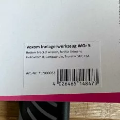 Voxom WGR5 Innenlager Werkzeug Hollowtech II / GXP / FSA / HTII -Neatflow Verkäufe IMG 5495 0d354cd2 3e2e 4aba 8591 8b7cd26a912b