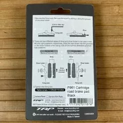 TRP Bremsschuhe / Bremsbeläge Inplace Alu Schwarz 2 Paar Für Felgenbremsen -Neatflow Verkäufe IMG 5574