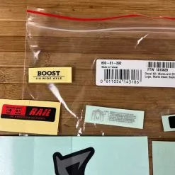 Marzocchi 2020 Z2 Decal Kit Dekorbogen Grey / White -Neatflow Verkäufe IMG 5608