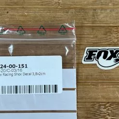 FOX Shox Aufkleber