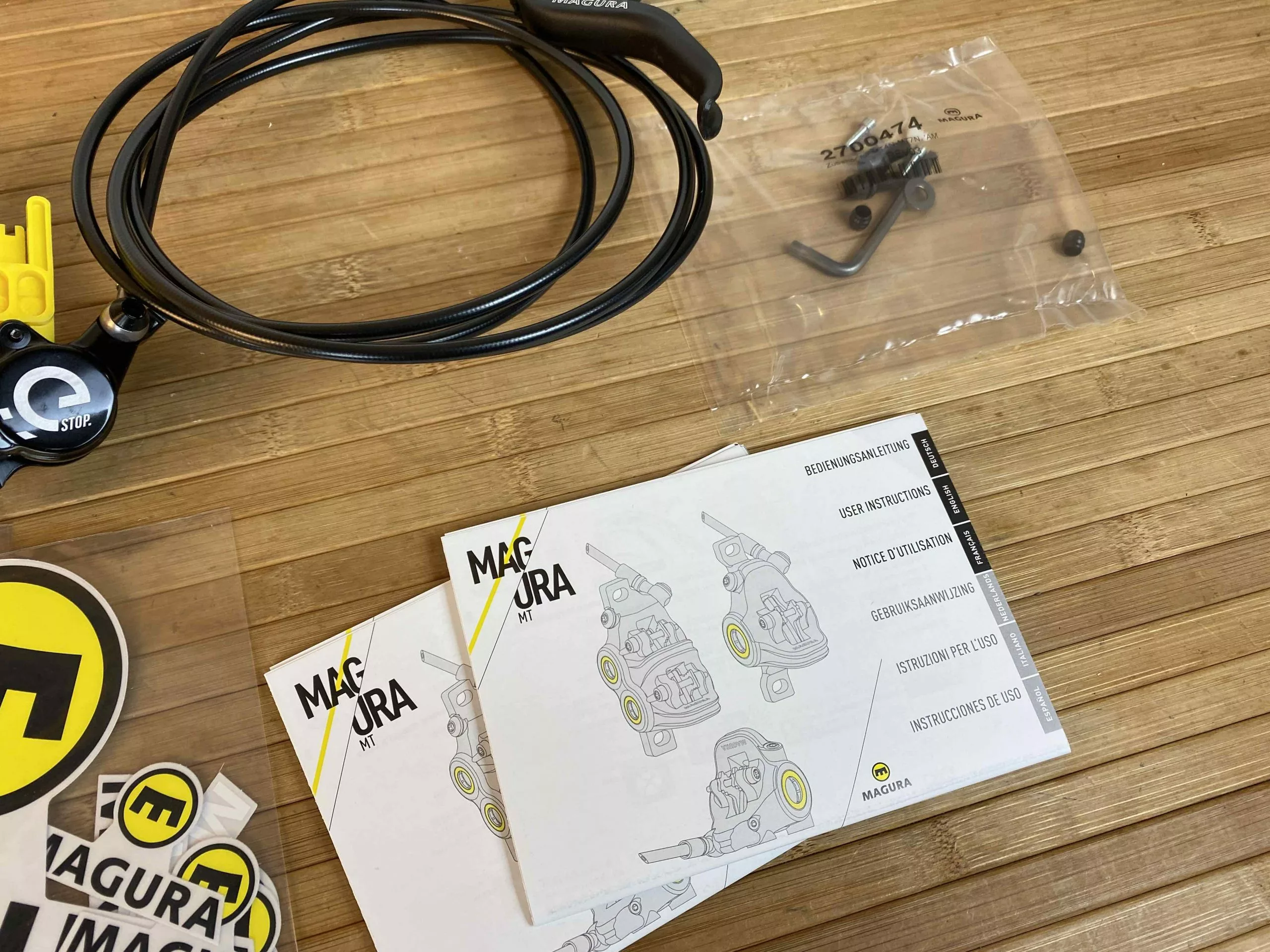 Magura MT4 EStop Bremsenset / Scheibenbremsen VR/HR 9 Magura MT4 EStop Bremsenset / Scheibenbremsen VR/HR – Bild 7