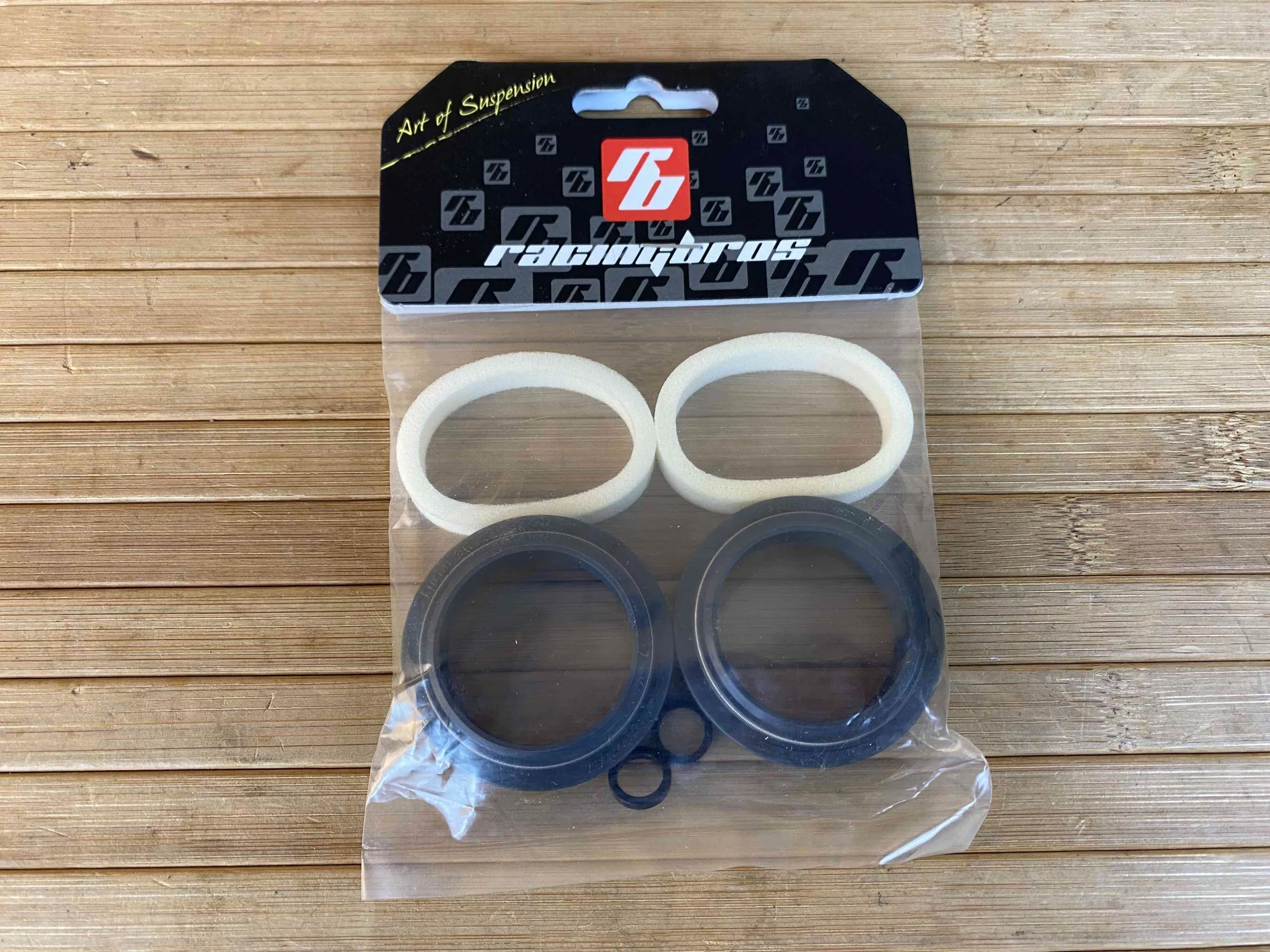 Racingbros Low Friction Abstreiferset / Dichtungen 35mm 3 Racingbros Low Friction Abstreiferset / Dichtungen 35mm