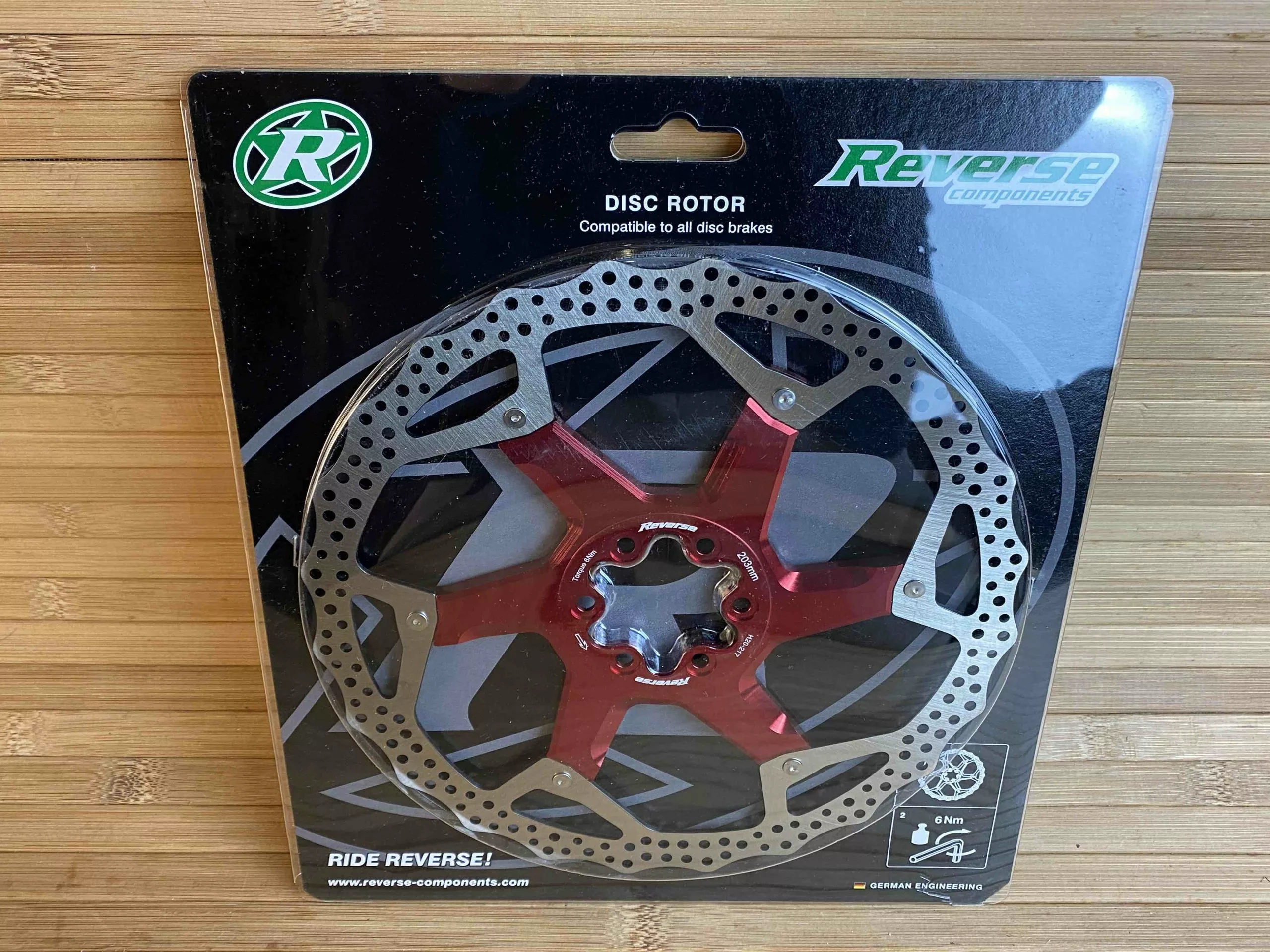 Reverse Bremsscheibe 203mm Rot 3 Reverse Bremsscheibe 203mm Rot