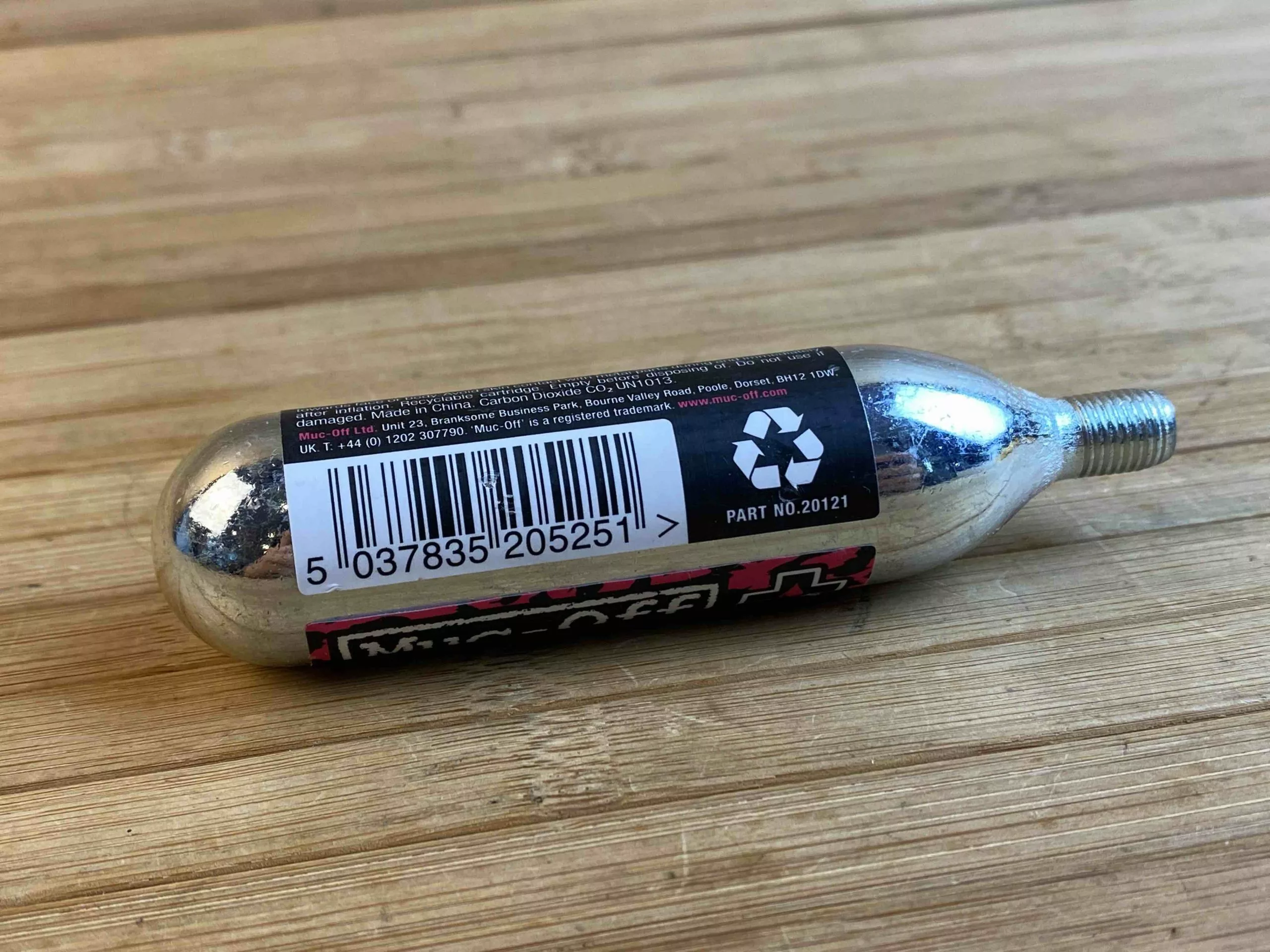 Muc-Off Muc Off CO2 Cartridge 25g MTB 5 Muc-Off Muc Off CO2 Cartridge 25g MTB – Bild 3