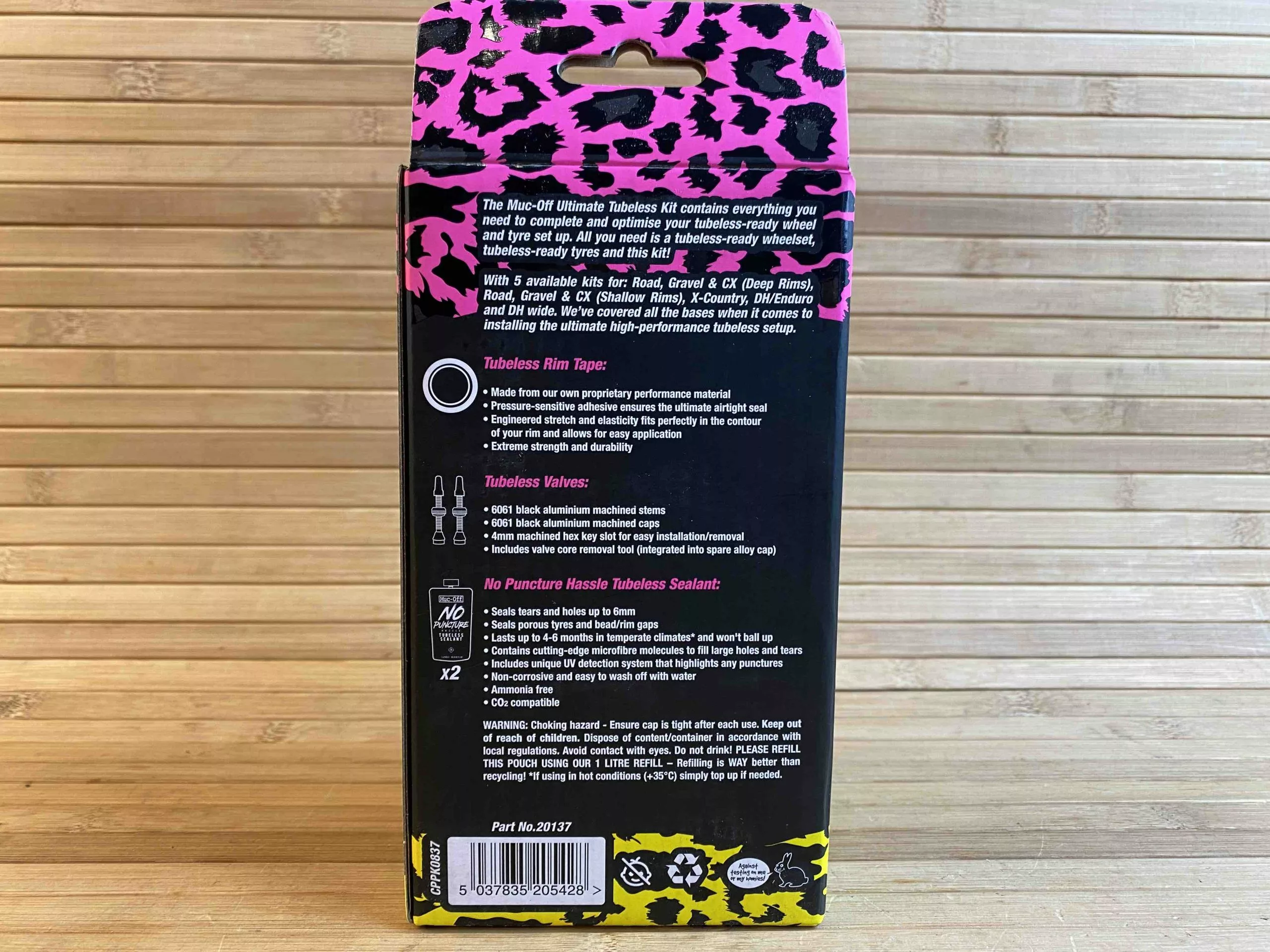 Muc-Off Muc Off Ultimate Tubeless Kit - Road 10 Muc-Off Muc Off Ultimate Tubeless Kit - Road – Bild 8