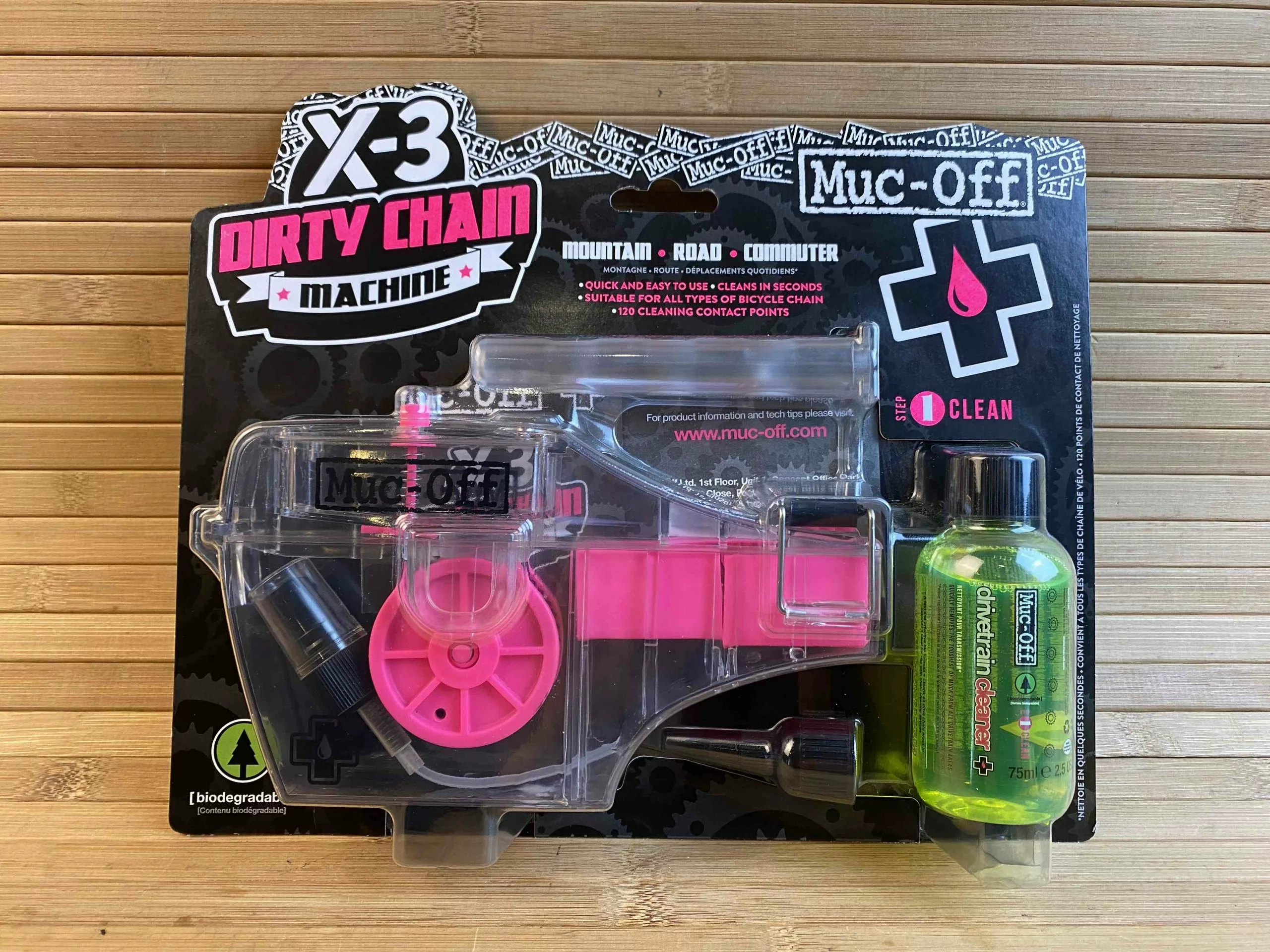 Muc-Off Muc Off X3 Chain Cleaning Device (Filth Remover) 3 Muc-Off Muc Off X3 Chain Cleaning Device (Filth Remover)