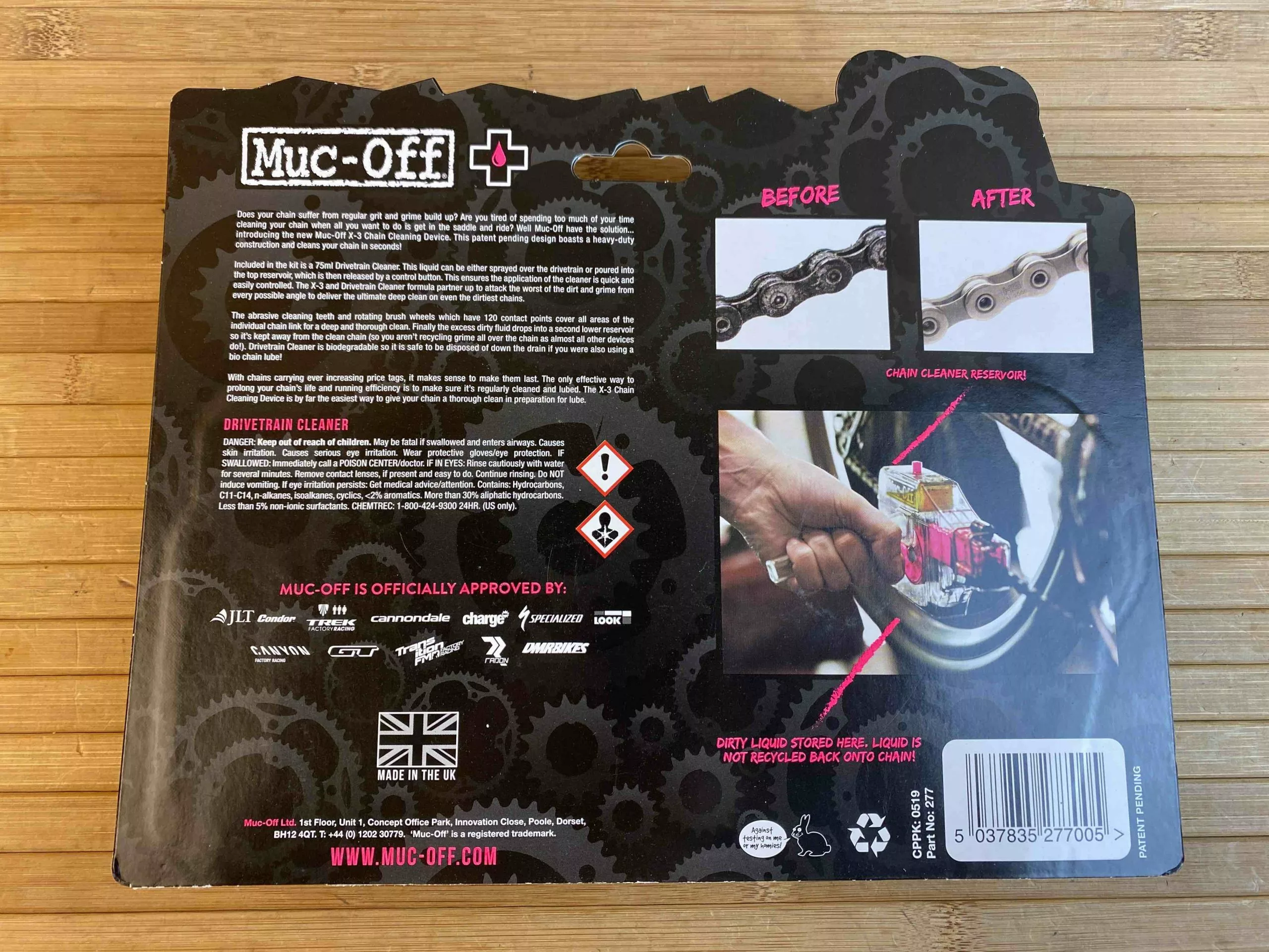 Muc-Off Muc Off X3 Chain Cleaning Device (Filth Remover) 5 Muc-Off Muc Off X3 Chain Cleaning Device (Filth Remover) – Bild 3