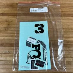 Fox Decal Kit 38 2021 F-S Black Logo / Shiny Orange -Neatflow Verkäufe IMG 6976