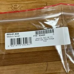 Fox Decal Kit 38 2021 F-S Black Logo / Shiny Orange -Neatflow Verkäufe IMG 6977