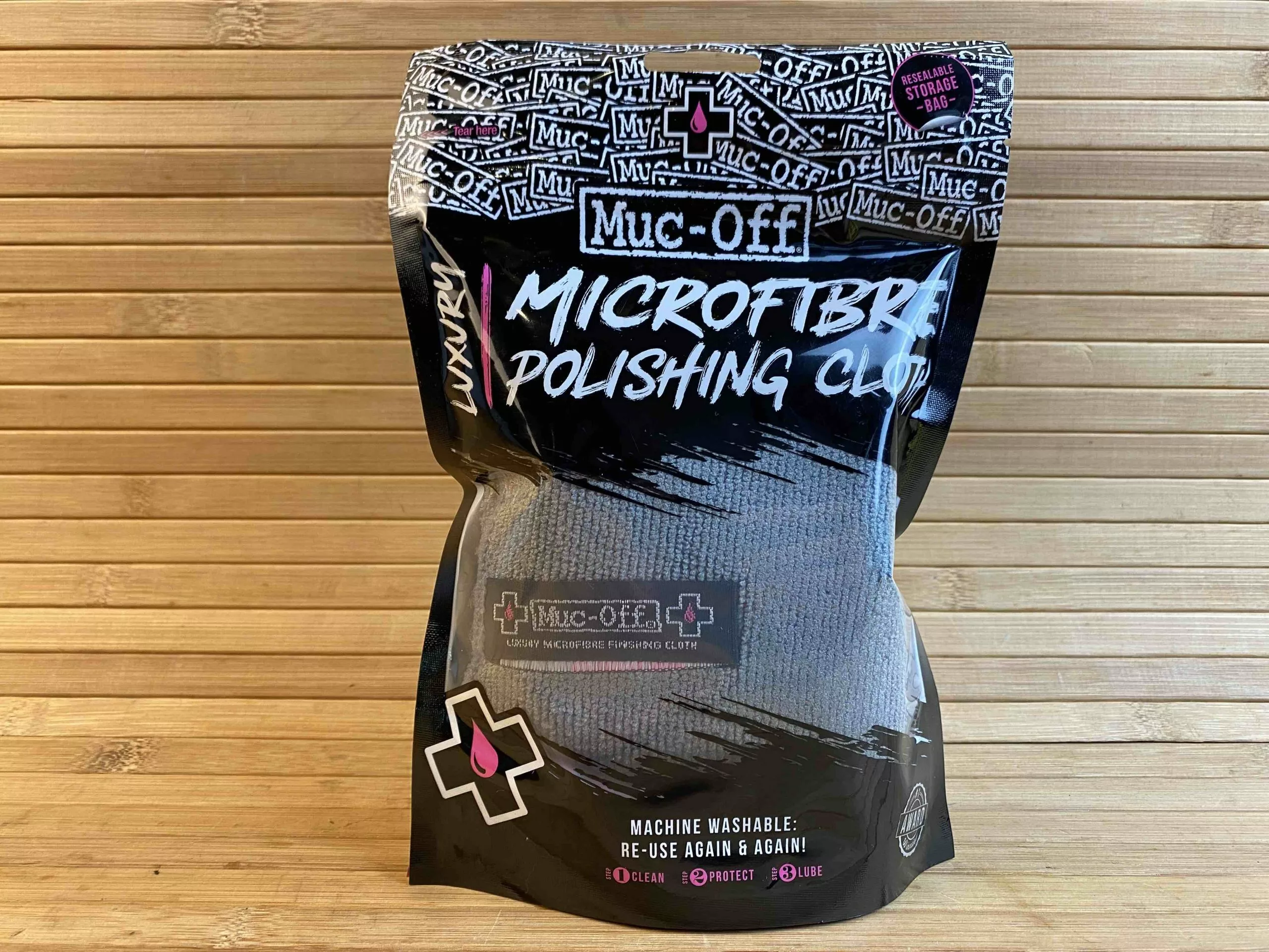 Muc-Off Muc Off Premium Microfibre Polishing Cloth Microfasertuch 3 Muc-Off Muc Off Premium Microfibre Polishing Cloth Microfasertuch