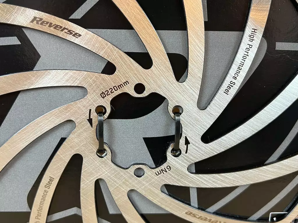 Reverse Bremsscheibe 220mm Stahl Disc 4 Reverse Bremsscheibe 220mm Stahl Disc – Bild 2