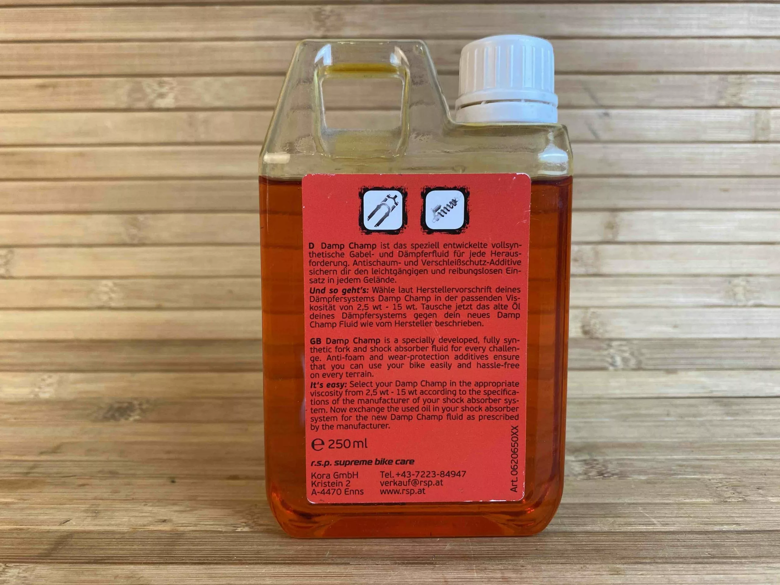 RSP Gabelöl / Dämpferöl Damp Champ 2,5WT 4 RSP Gabelöl / Dämpferöl Damp Champ 2,5WT – Bild 2