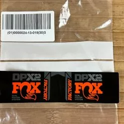 Fox Decal 2021 F-S FLOAT DPX2 Airsleeve Orange