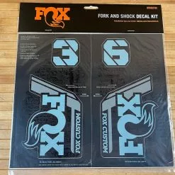 FOX Decal Kit Dekorbogen 2021 Custom Storm Blue