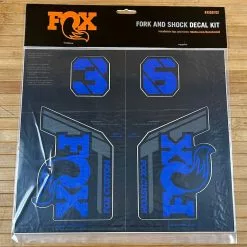 FOX Decal Kit Dekorbogen 2021 Custom Blue